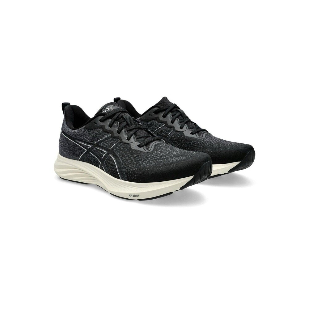 Asics Dynablast 4 Men’s Shoes, Black/Carrier Grey, Size 14